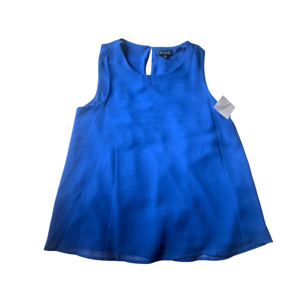 Pleione Royal Blue Sleeveless Blouse – NWT Size XS